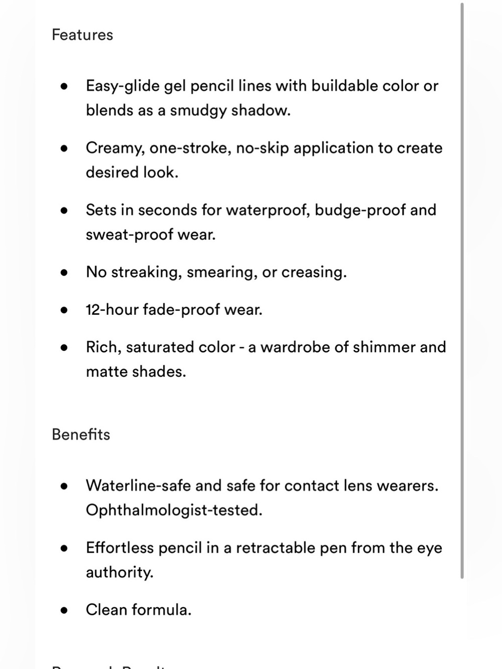 🎉SALE Stila Stingray Black Waterproof Gel Eyeliner - Picture 9 of 9
